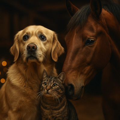 Bachblüten für Hund, Katze, Pferd