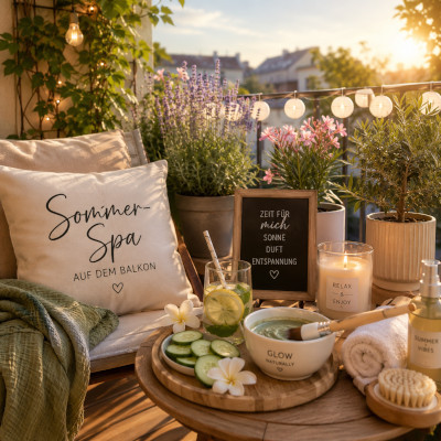 selbstgemachte sommer-wellness